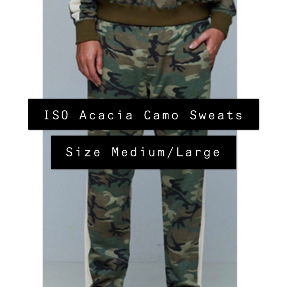 ISO Acacia Camo Sweats